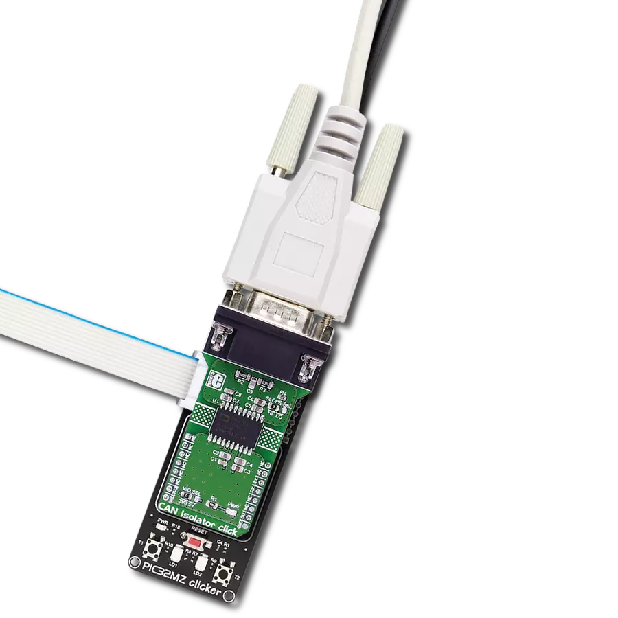 Create a fully isolated CAN interface with ADM3053 and PIC32MZ1024EFH064