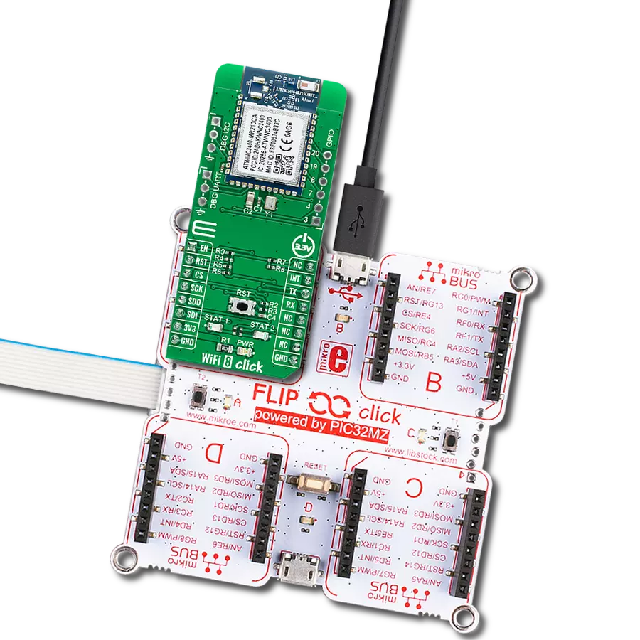 Experience the convenience of wireless networking with ATWINC3400-MR210CA and PIC32MZ2048EFH100