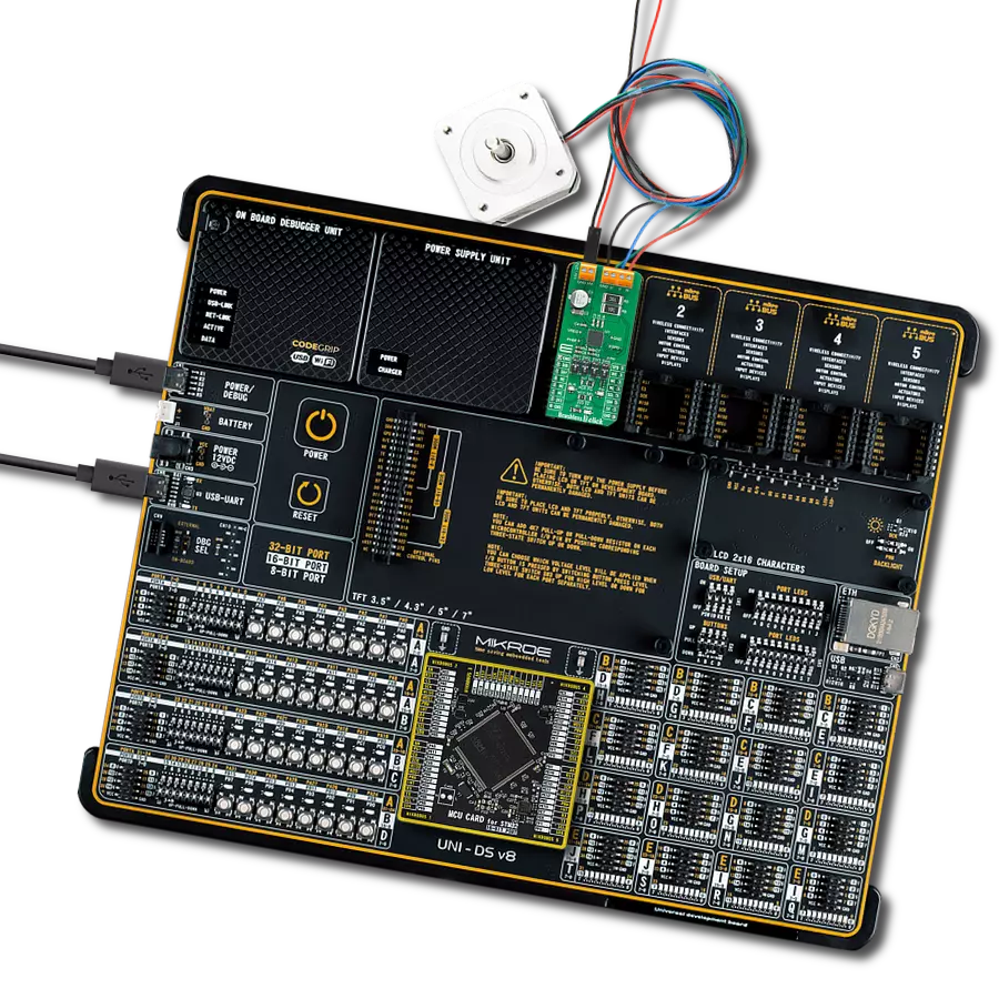 Brushless 7 Click with UNI-DS v8