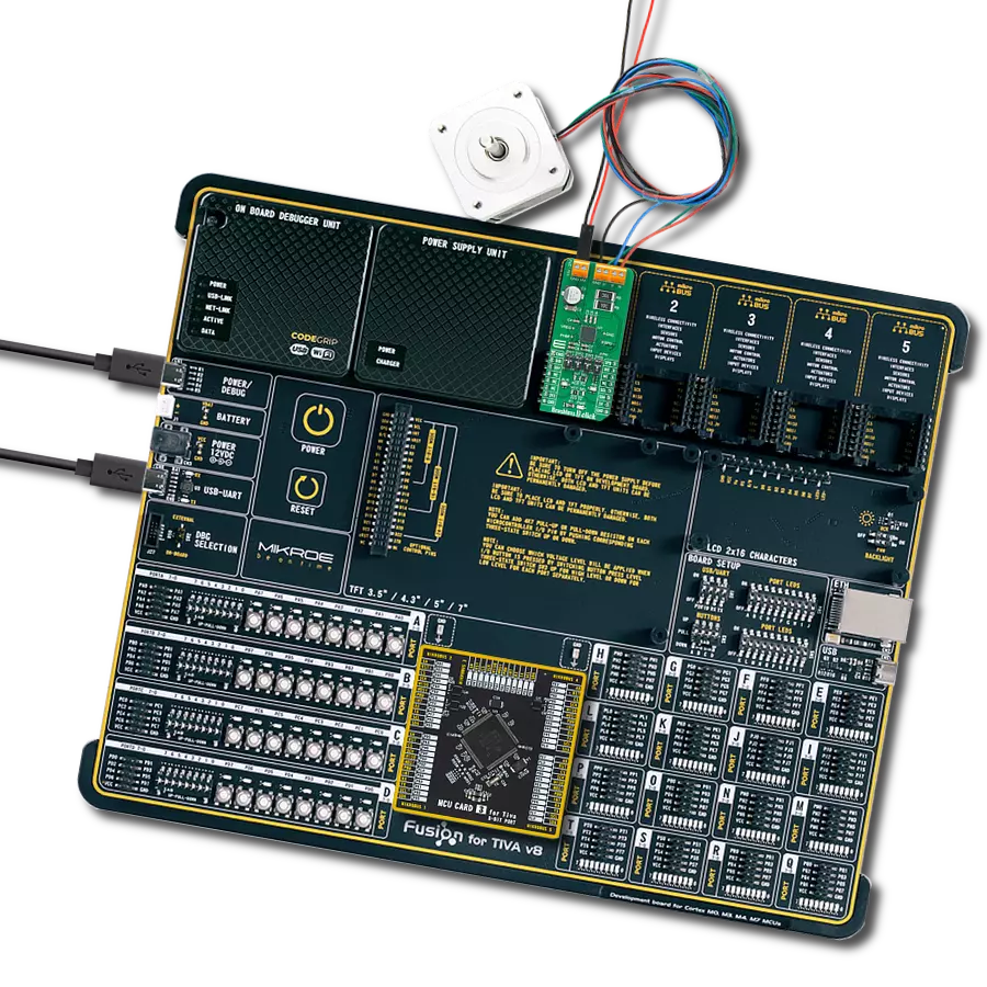 Brushless 7 Click with Fusion for Tiva v8