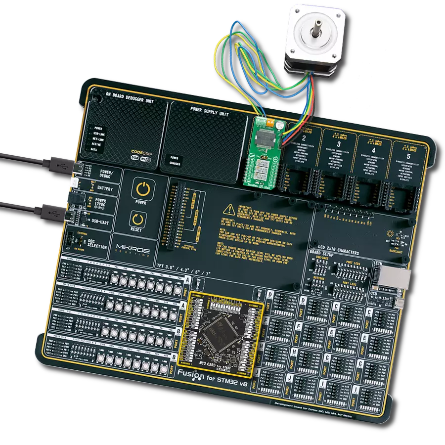 Brushless 12 Click with Fusion for STM32 v8