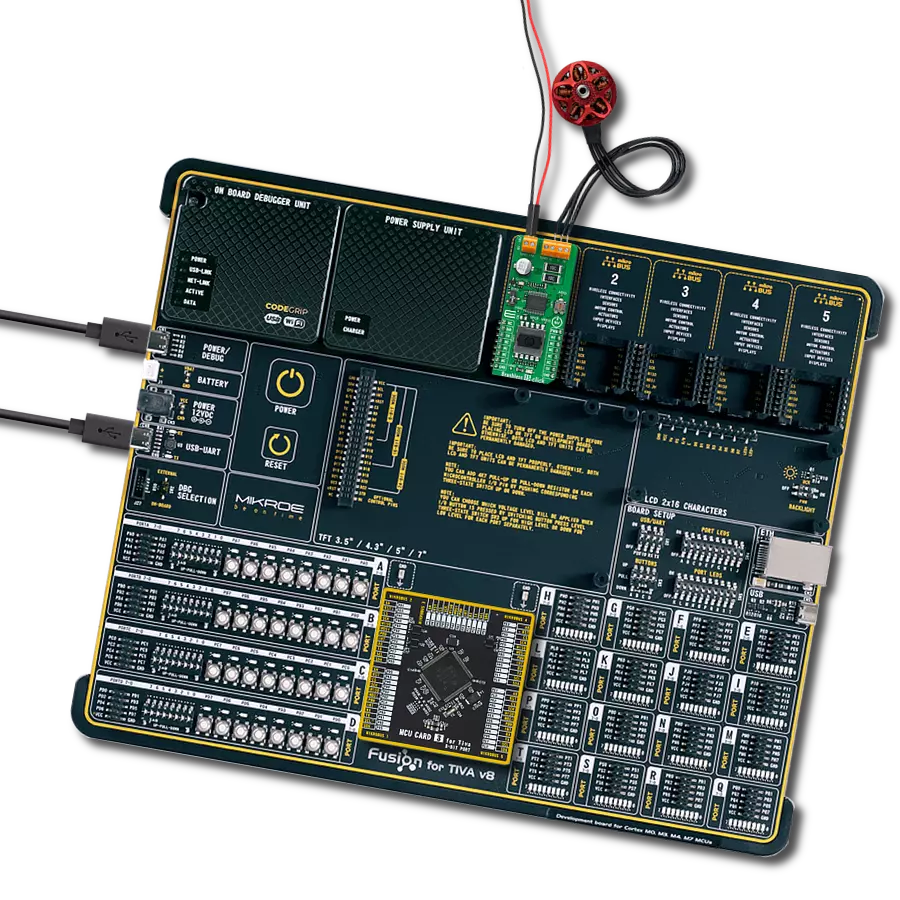 Brushless 15 Click with Fusion for Tiva v8