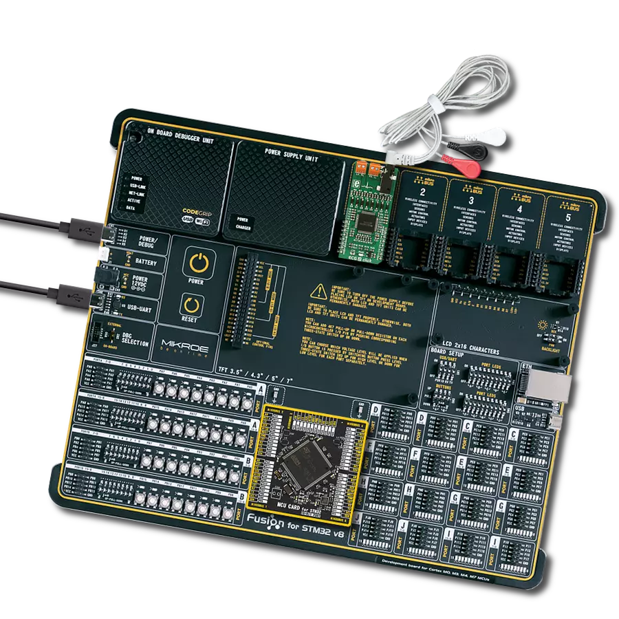ECG 2 Click with Fusion for STM32 v8