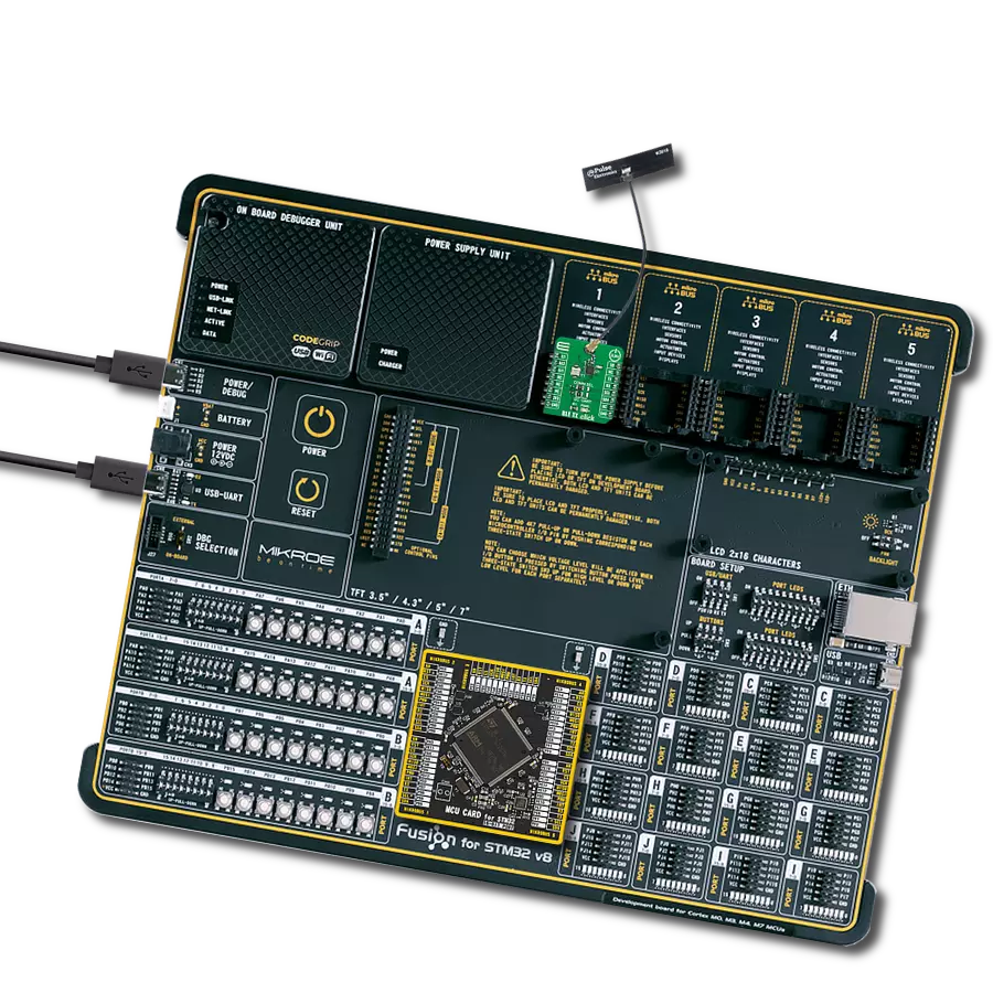 BLE TX Click with Fusion for STM32 v8