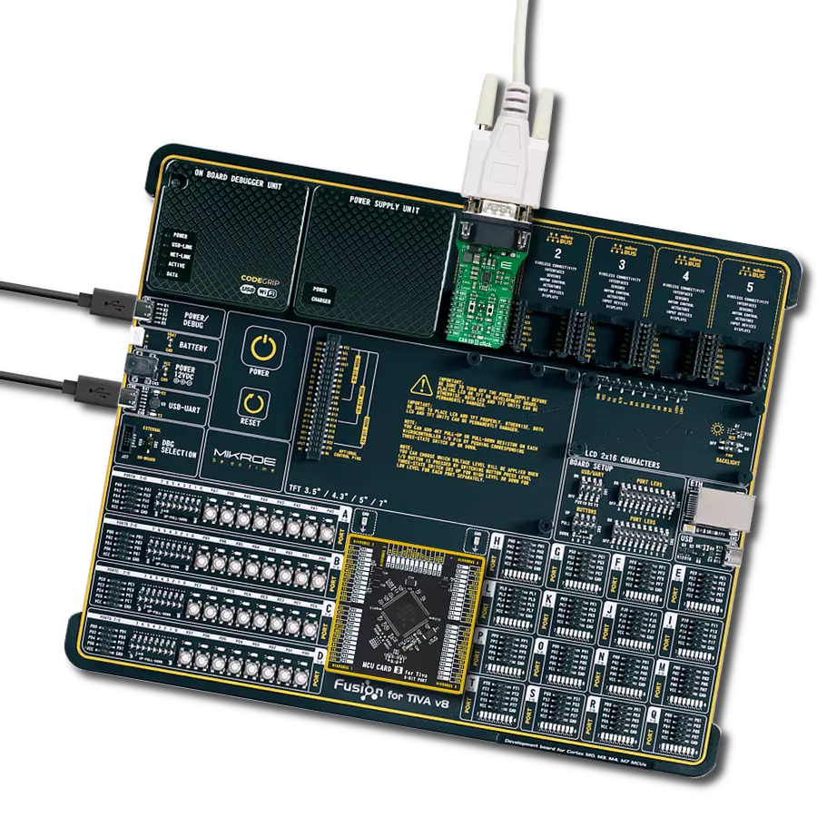 CAN FD 6 Click with Fusion for Tiva v8