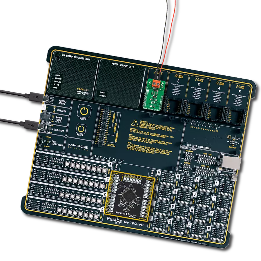 Hall Current 4 Click with Fusion for Tiva v8