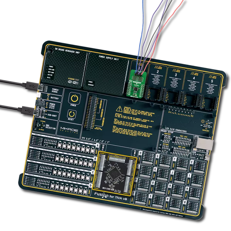 MUX 3 Click with Fusion for Tiva v8