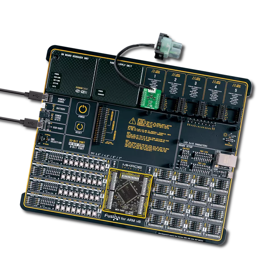 Turbidity Click with Fusion for ARM v8