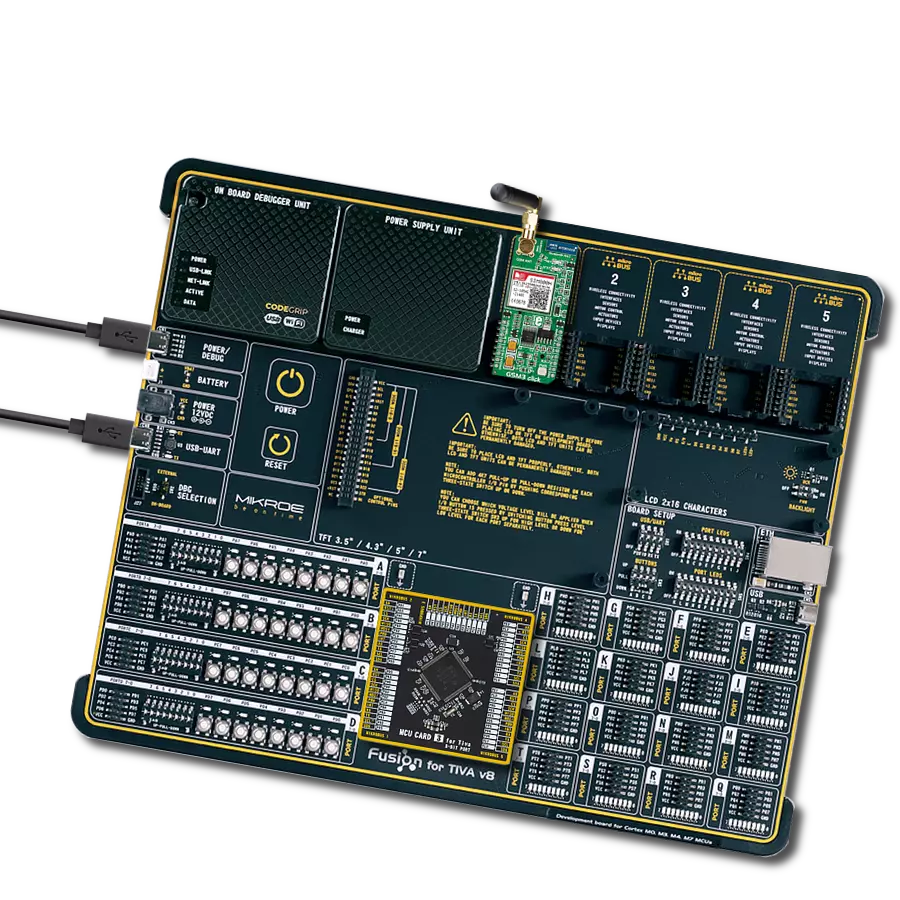 GSM3 Click with Fusion for Tiva v8