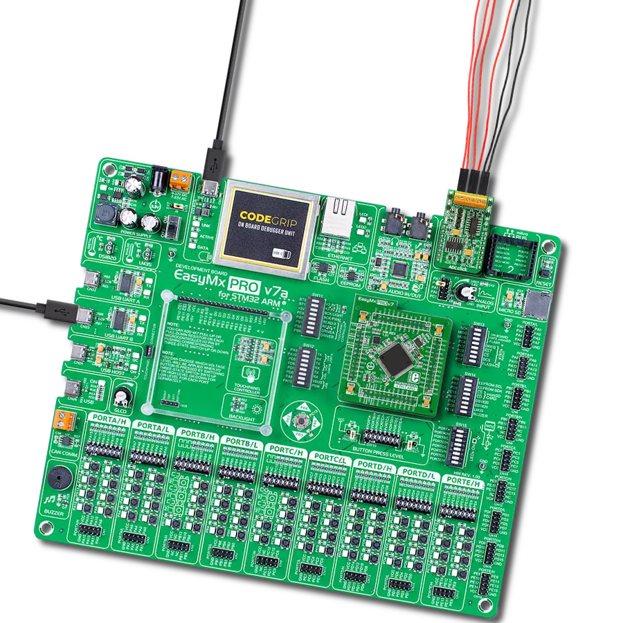 ADC Click with EasyMx PRO v7a for STM32