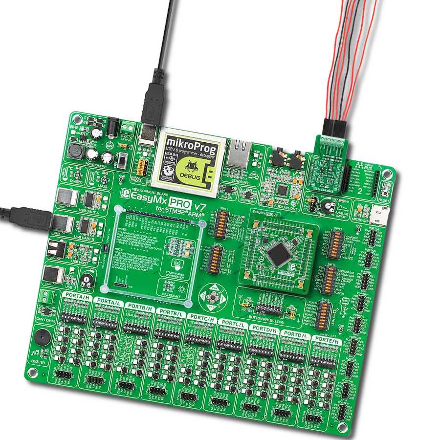 I2C to CAN Click with EasyMx PRO v7 for STM32
