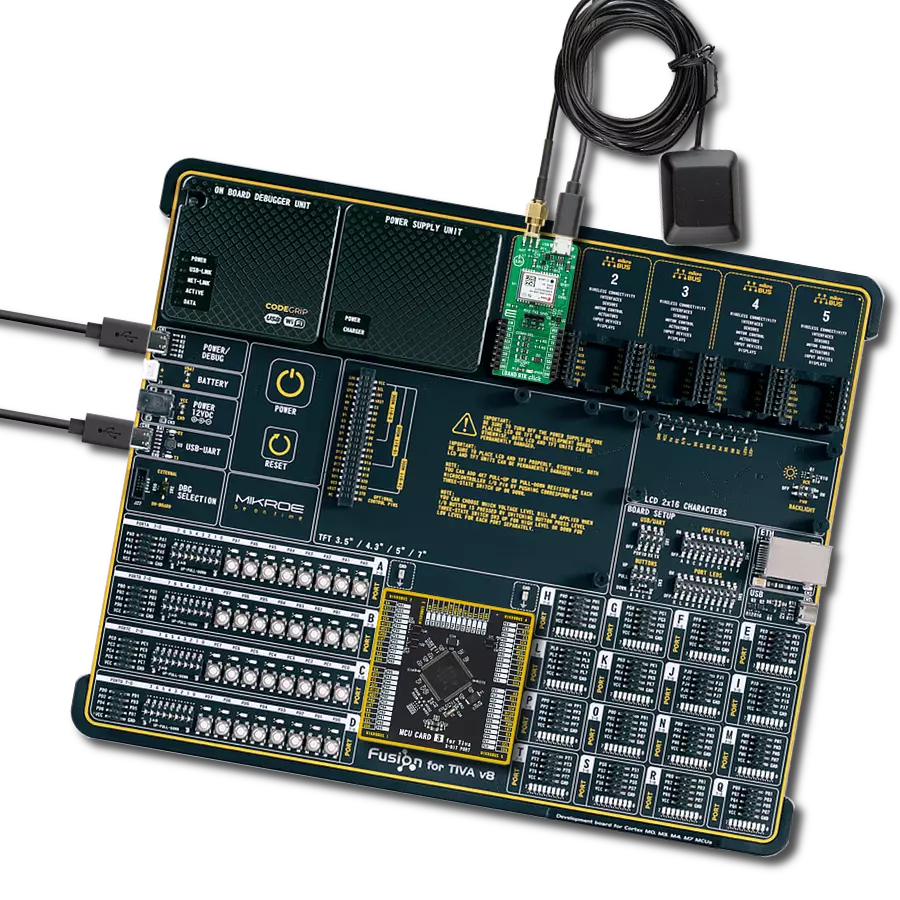 LBAND RTK Click with Fusion for Tiva v8