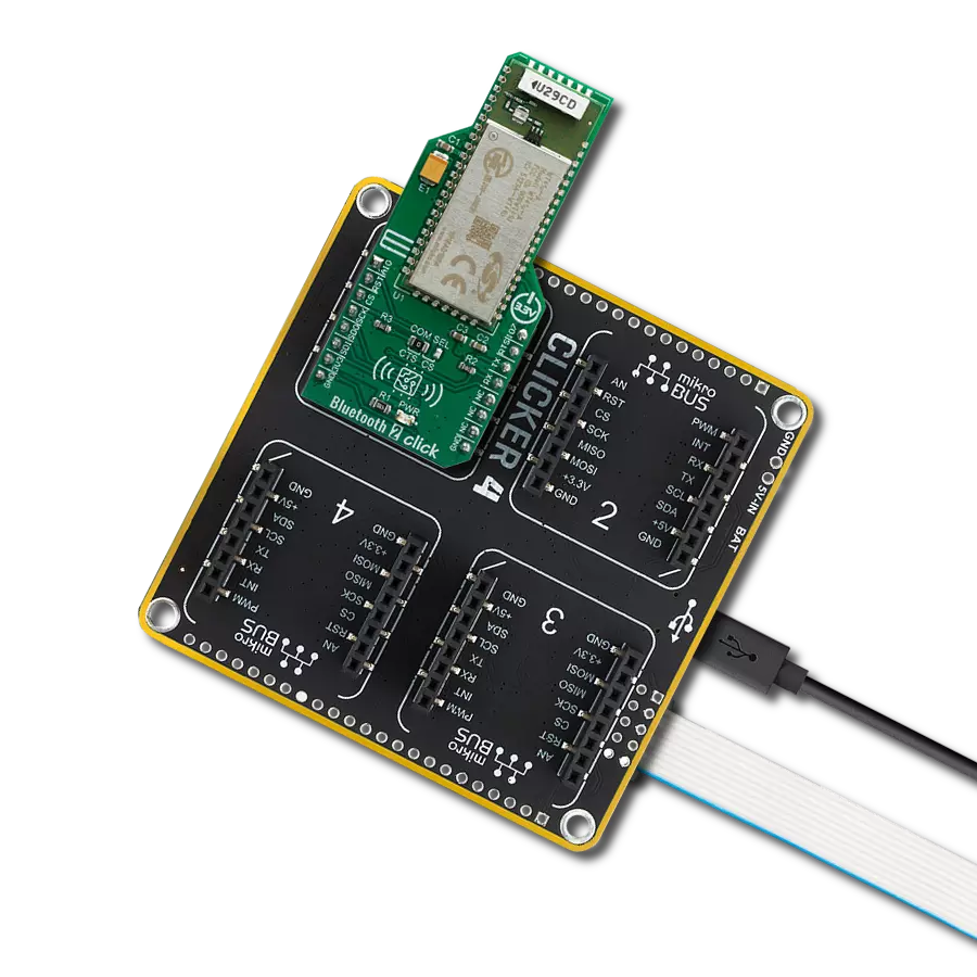 Bluetooth 2 Click with Clicker 4 for STM32