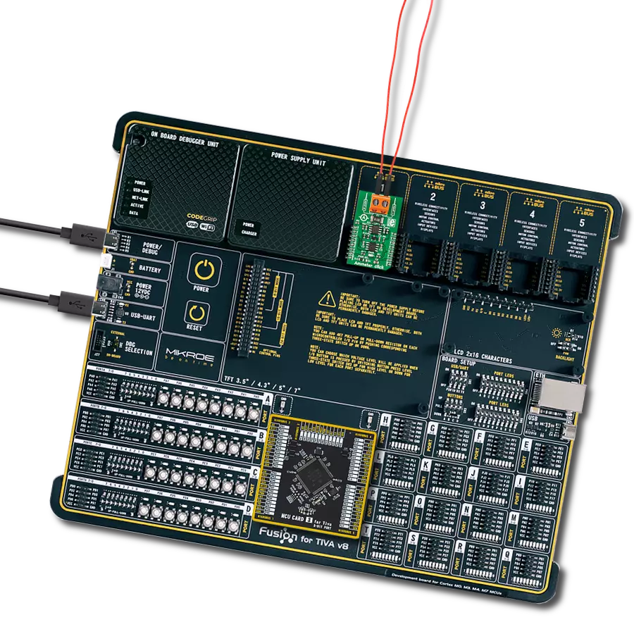 Ammeter Click with Fusion for Tiva v8