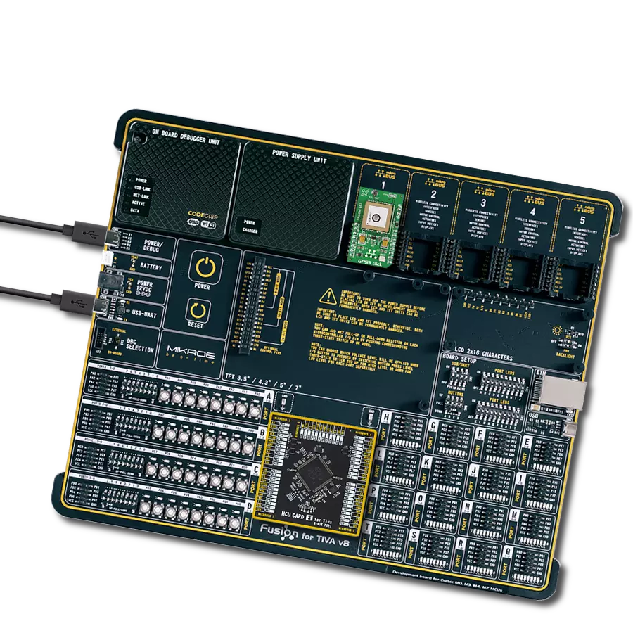 GPS3 Click with Fusion for Tiva v8