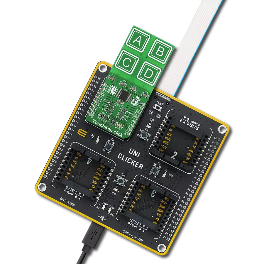 TouchKey Click with UNI Clicker
