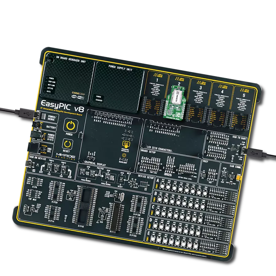Achieve fast data transfer with some Bluetooth magic thanks to the RN4678 and PIC18LF25K42