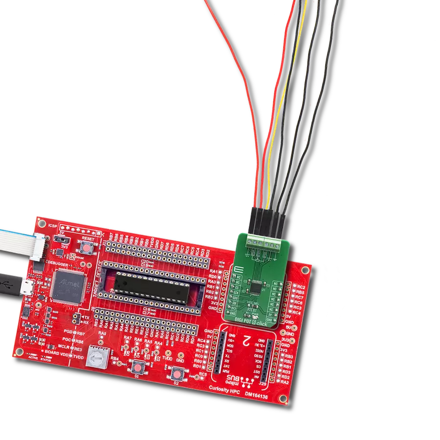 DIGI POT 6 Click with Curiosity HPC