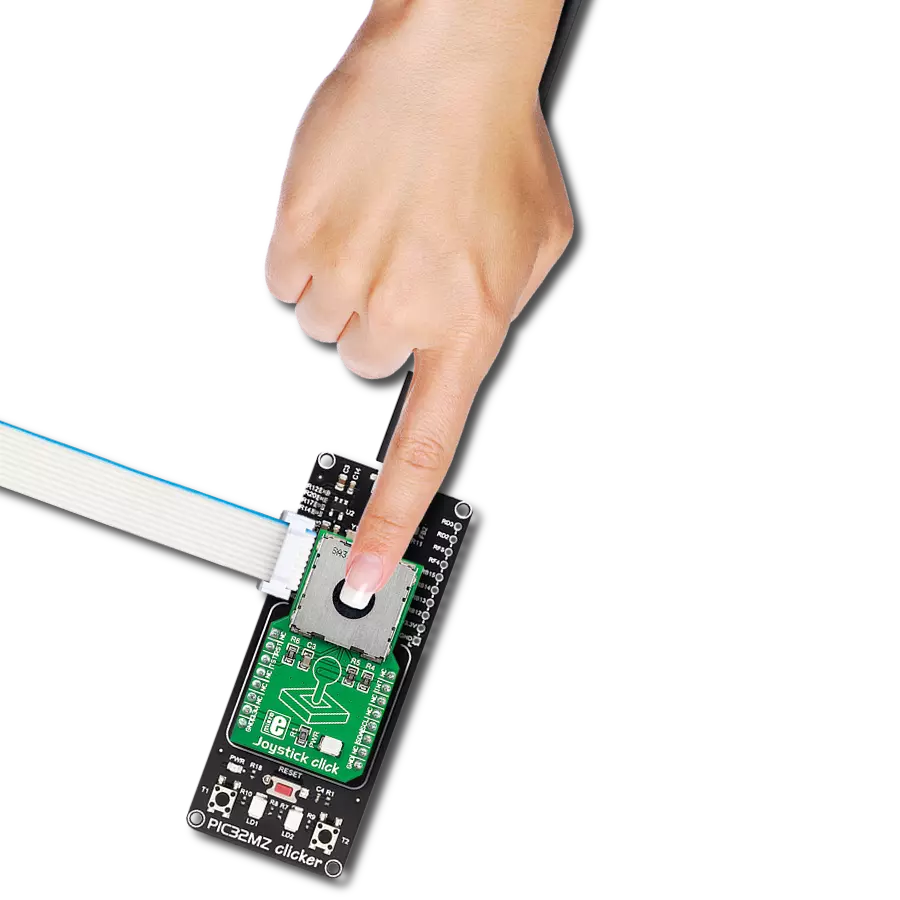 Joystick Click with PIC32MZ clicker