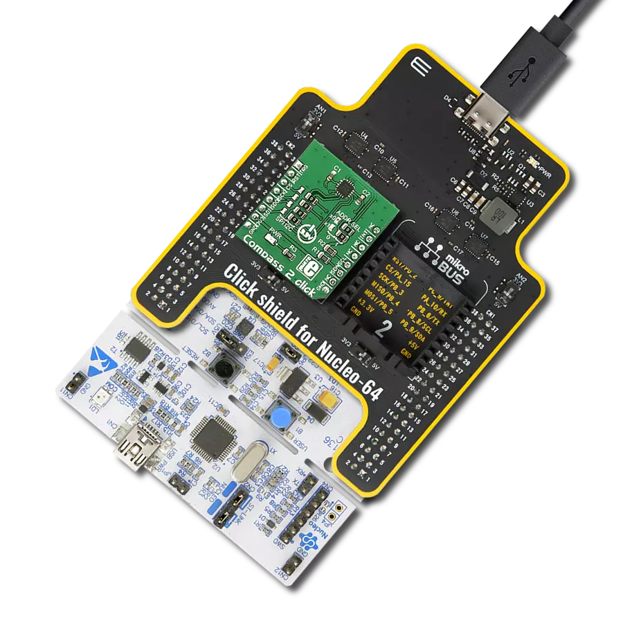 Discover new directions with AK8963 and STM32F091RC | EmbeddedWiki