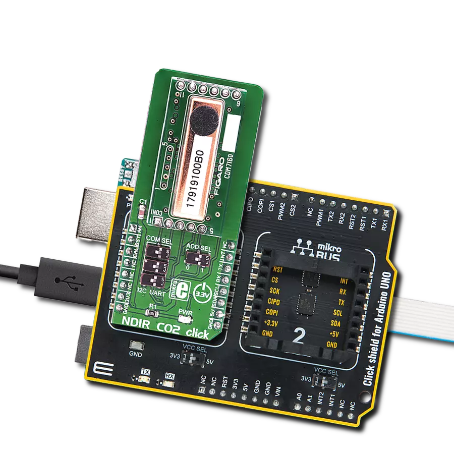 Keep CO2 in check with CDM7160 and ATmega328P