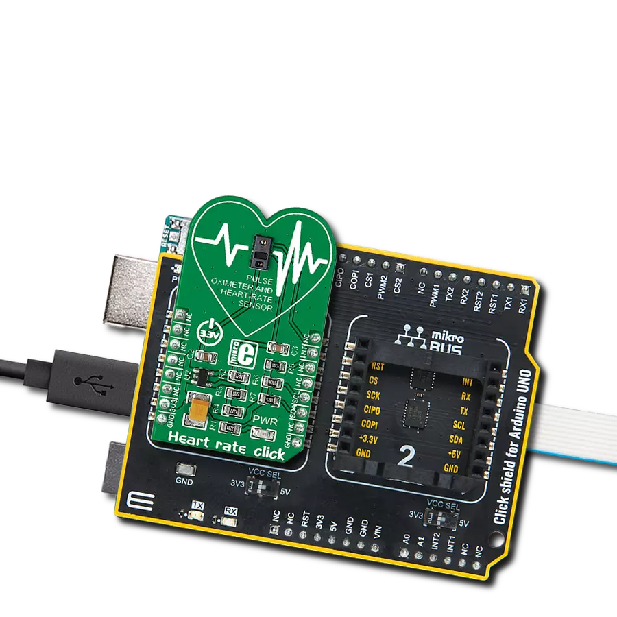 Monitor your heart's activity with MAX30100 and ATmega328
