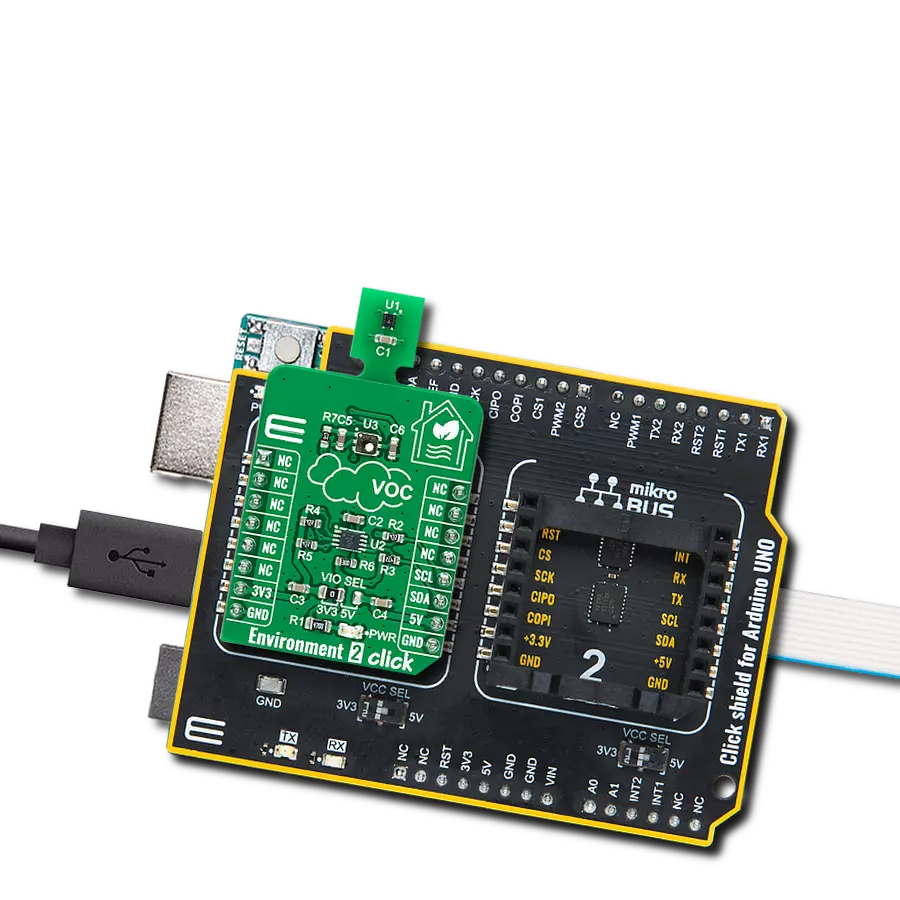Maintain optimal humidity levels and protect your space from damage with SHT40, SGP40 and ATmega328P