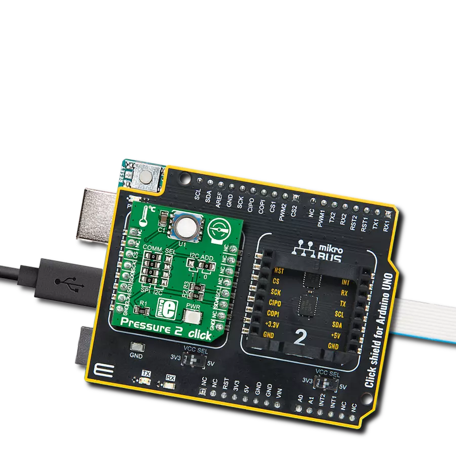 Create a dependable pressure measurement solution with MS580314BA01-00 and ATmega328P