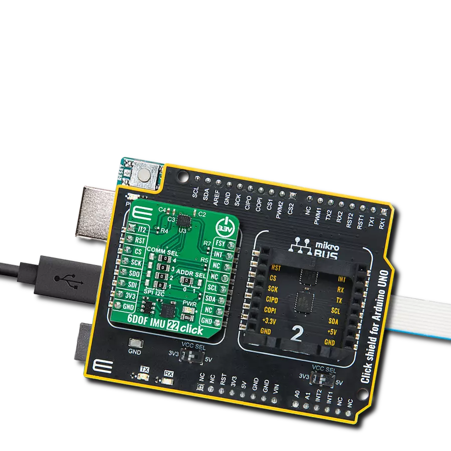 Achieve precise detection of movements, crucial for motion-based applications, with ICM-42670-P and ATmega328P
