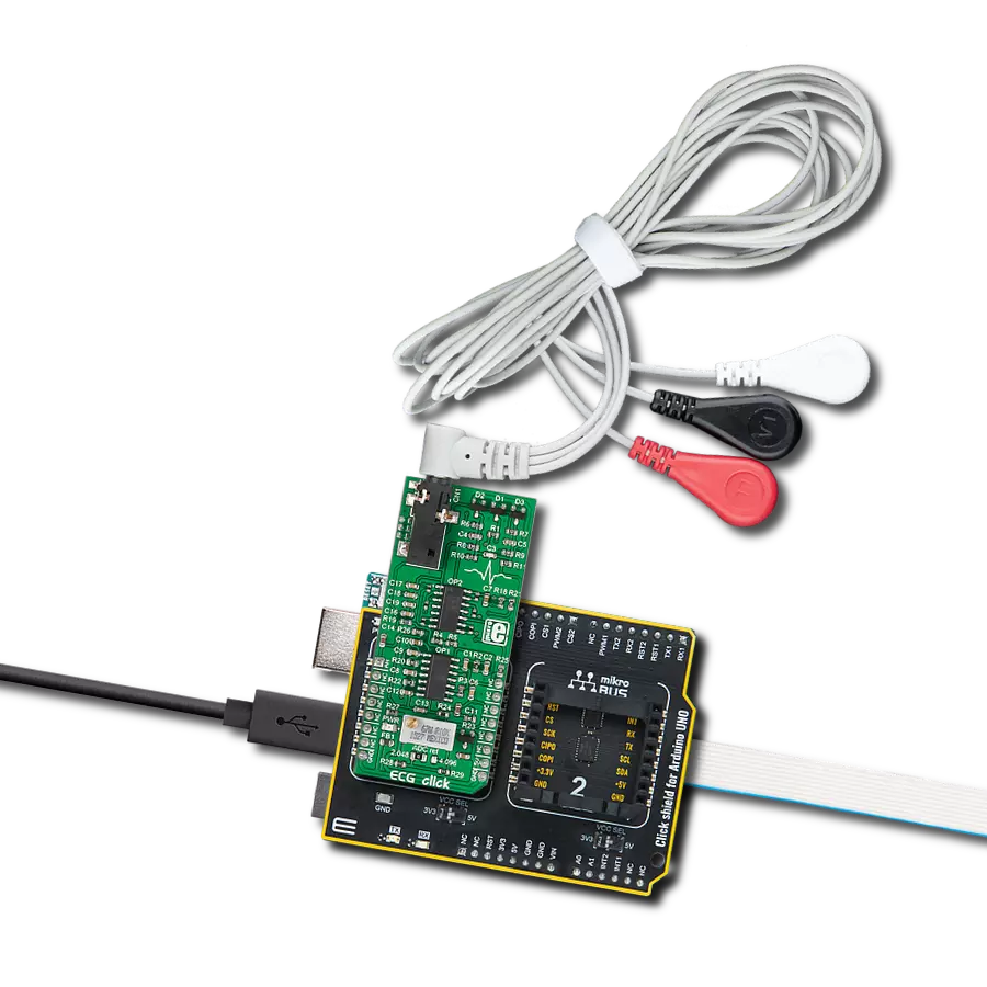 Advanced heart monitoring with MCP609 and ATmega328P