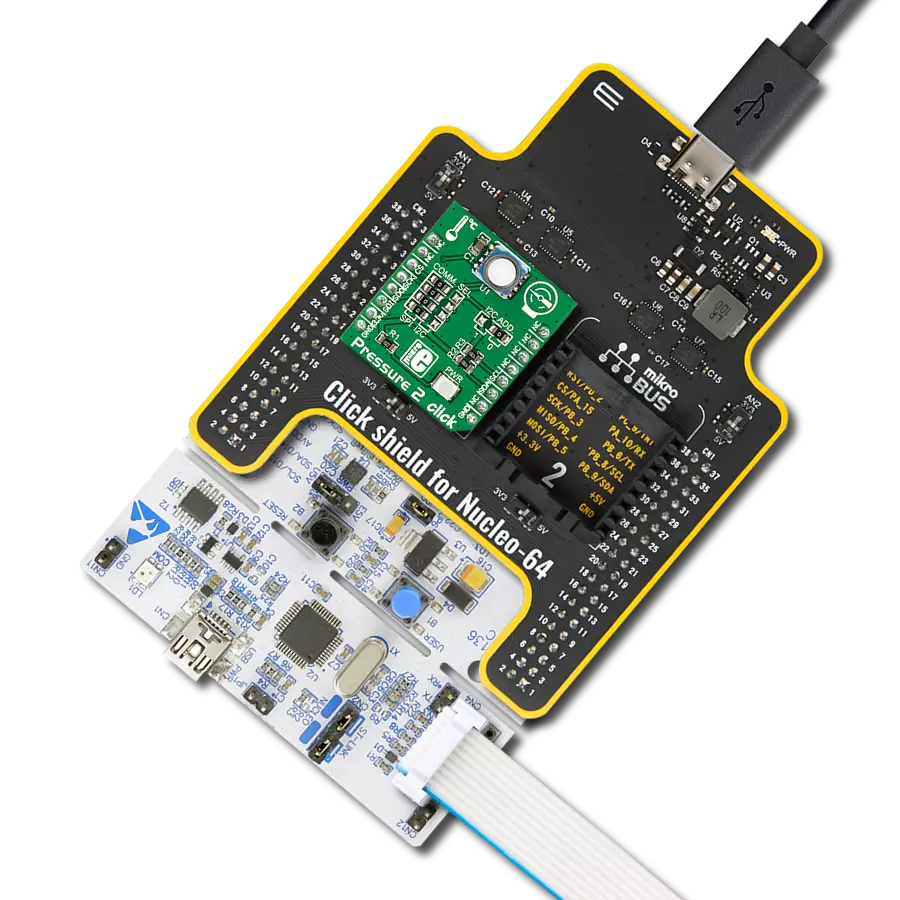 Create a dependable pressure measurement solution with MS580314BA01-00 and STM32L073RZ
