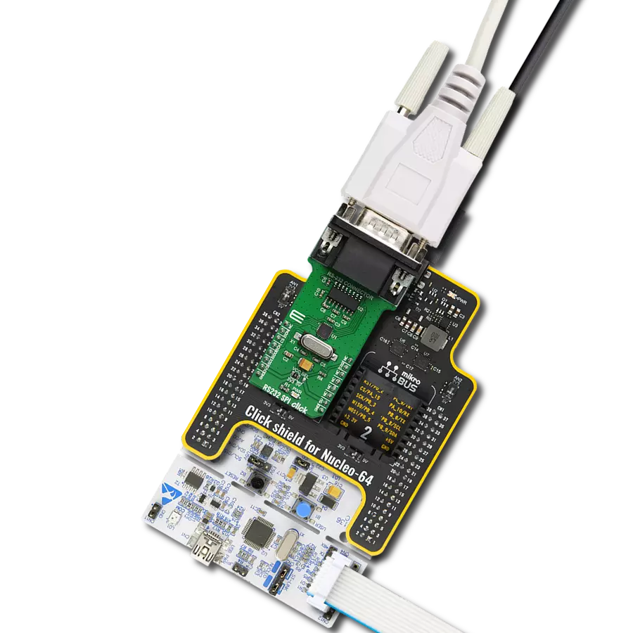 Bridge the gap between RS232 and SPI interfaces using MAX3100 and STM32L073RZ