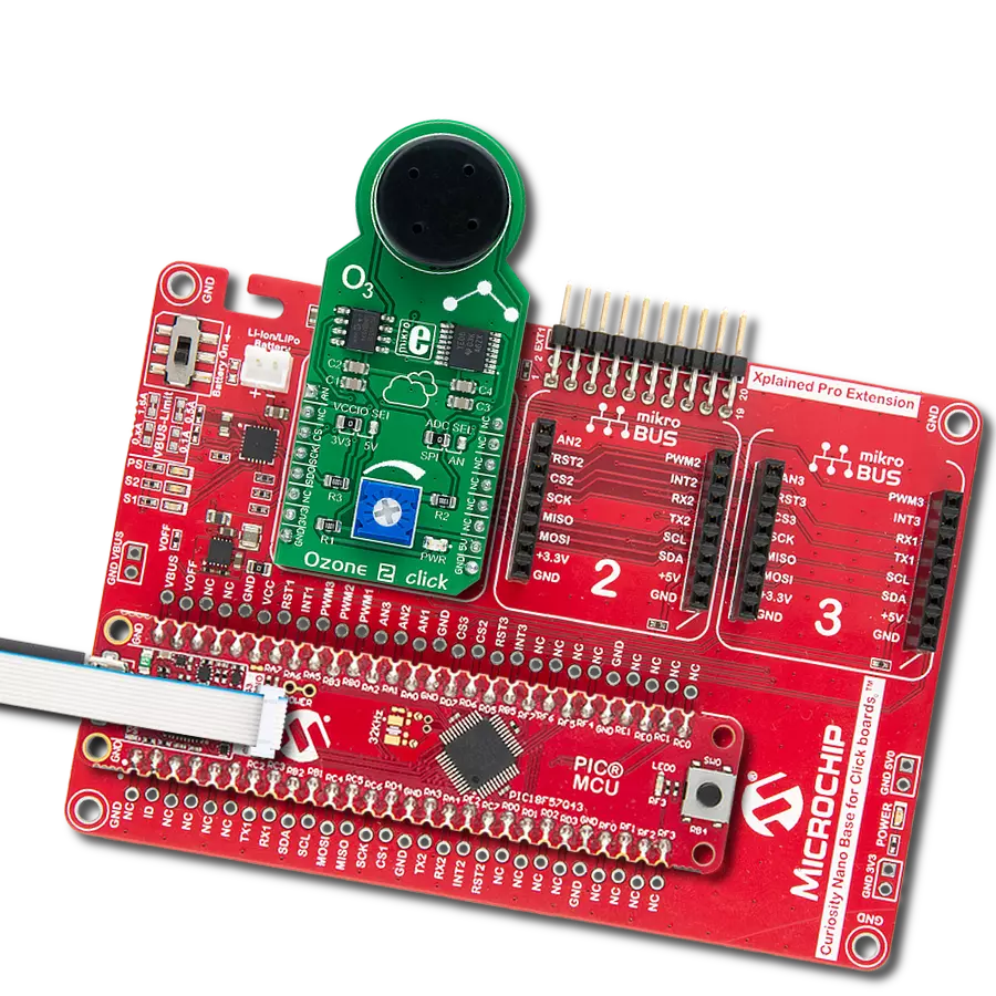 Achieve real-time monitoring of ozone levels with MQ131 and PIC18F57Q43 and ensure a safer environment for all