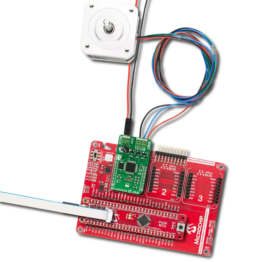 Improve performance of your BLDC motors with ATmega8A and PIC18F57Q43