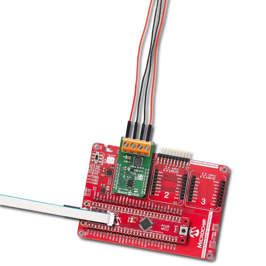 Maximize your energy with TPS61230A and PIC18F57Q43