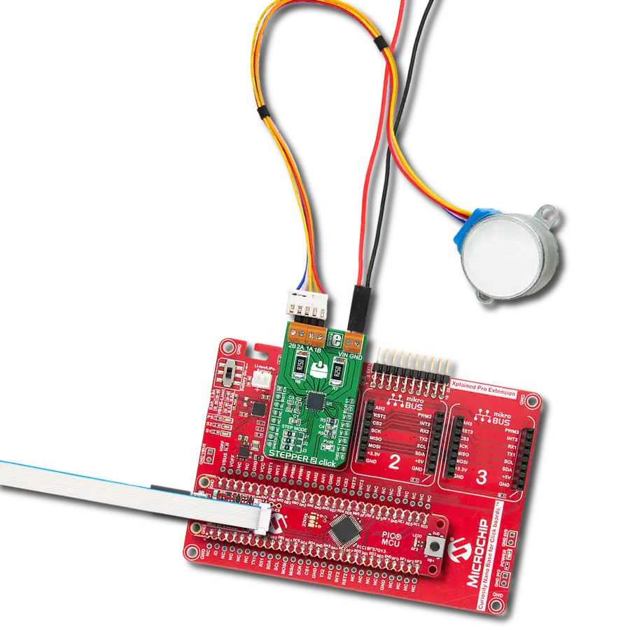 Control stepper motors with A4988 and PIC18F57Q43 | EmbeddedWiki