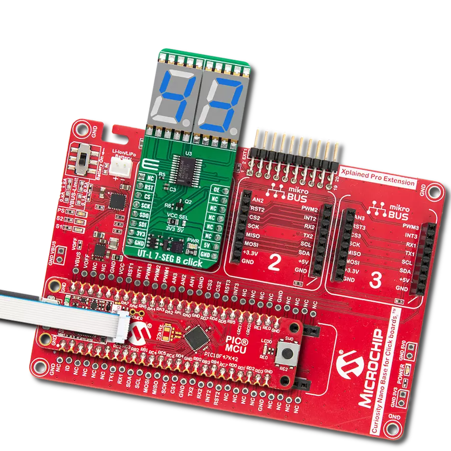 Elevate your data representation to new heights using JSS-5611BUB-21 and PIC18F47K42TQFP