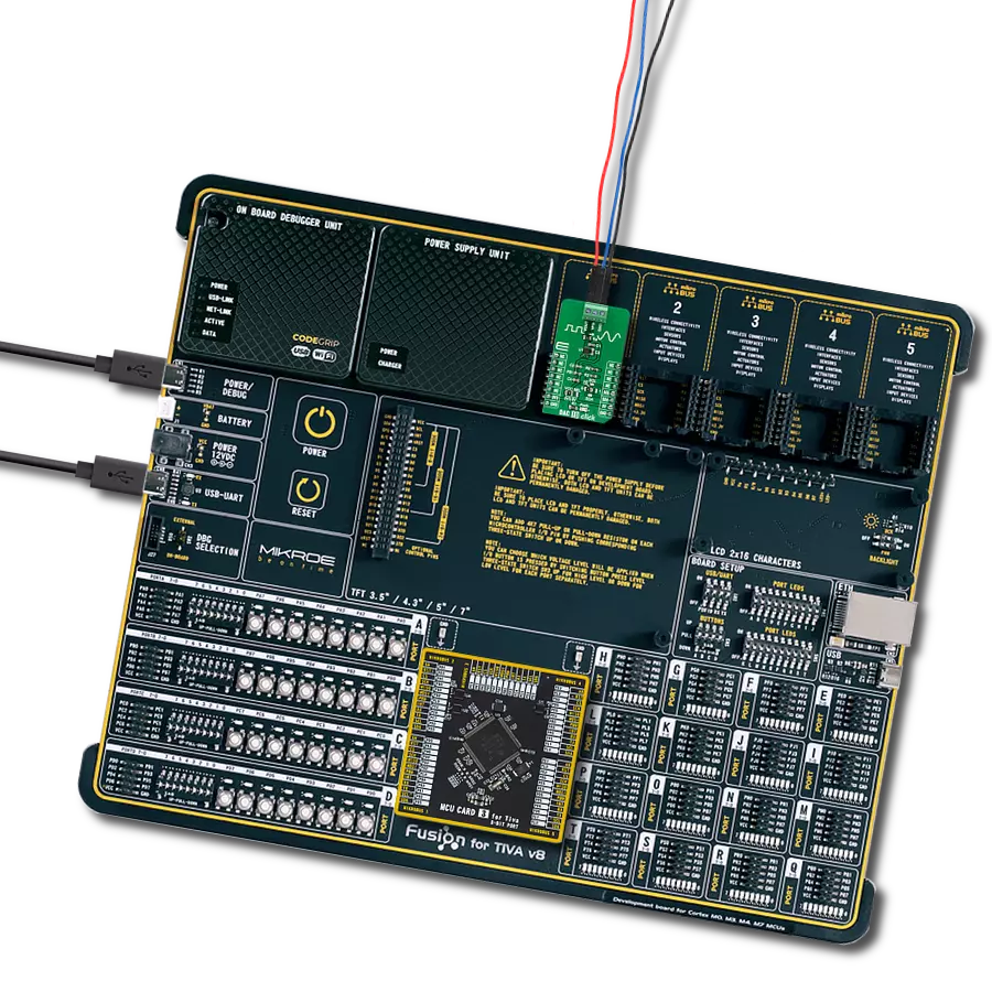 DAC 10 Click with Fusion for Tiva v8