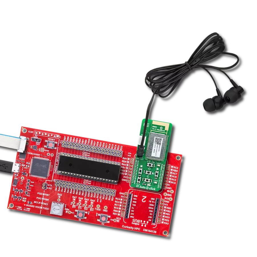 BT Audio 3 Click with Curiosity HPC
