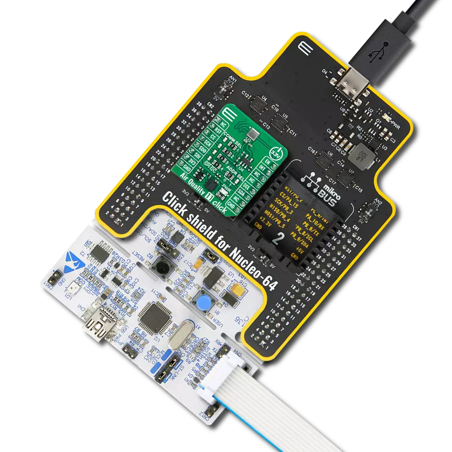 Track indoor air conditions with ENS161 and STM32L073RZ