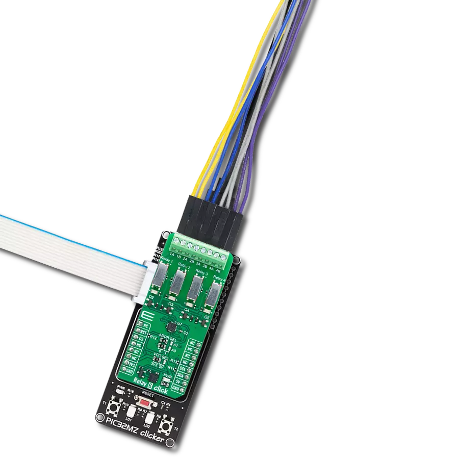 通过使用9913-05-20TR和PIC32MZ1024EFH064同时控制和监测四个独立的负载