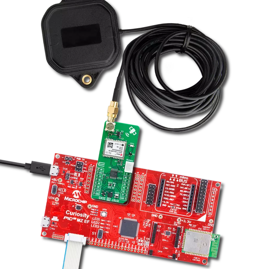 Achieve precise geolocation in vehicle tracking with the NEO-F10N-00B and PIC32MZ2048EFM100