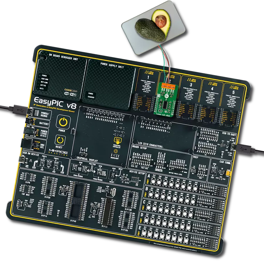 Discover the convenience of quick and dependable weight readings with HX711 and PIC18F26K40