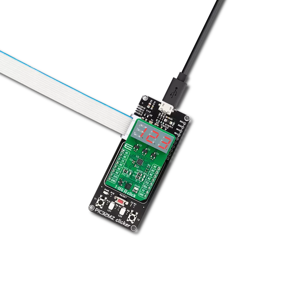 Include numerical displays in your projects, such as homemade weather stations or timers, with LDT-M2804RI and PIC32MZ1024EFH064