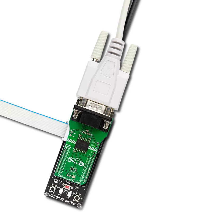 Enter the realm of secure CAN communication with ISO1042 and PIC32MZ1024EFH064