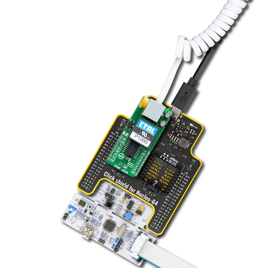 Create a a reliable platform for encoding, decoding, and transmitting telephonic signals with CMX865A and STM32L073RZ