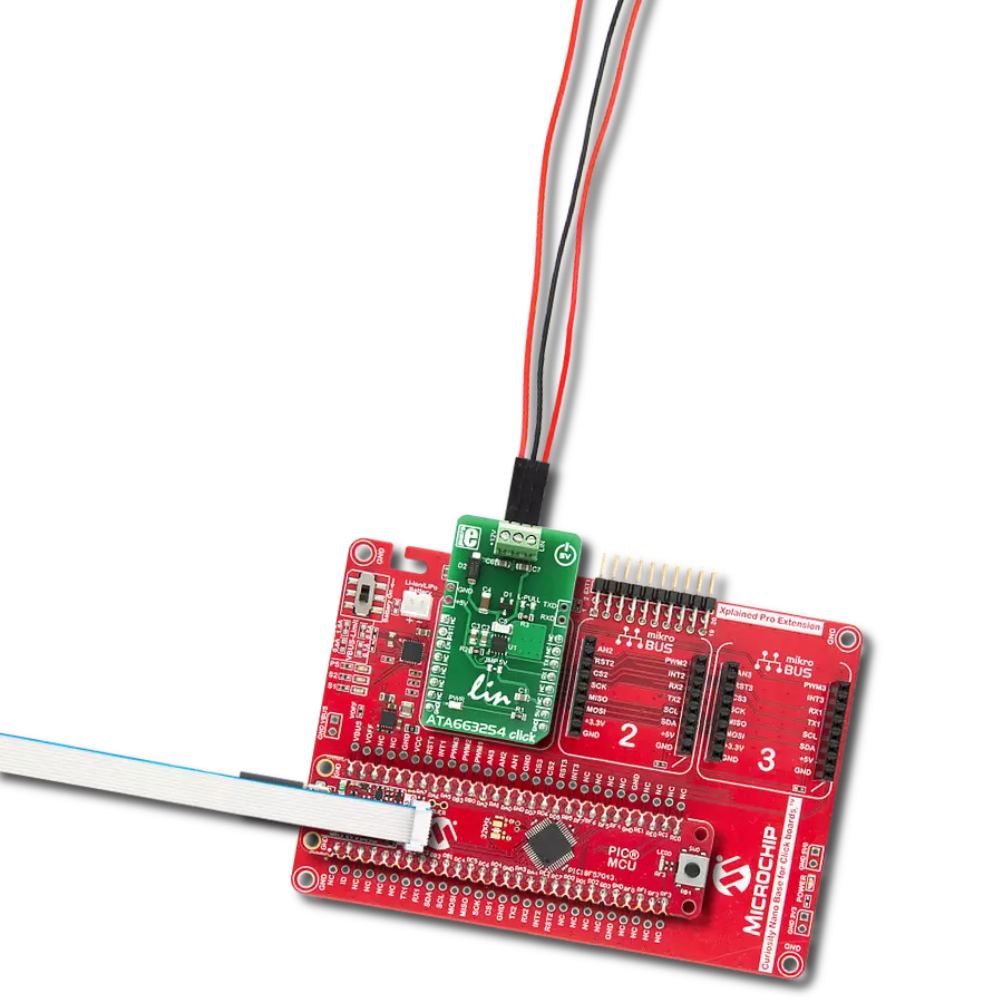 Upgrade industrial systems with LIN transceiver solution based on ATA663211 and PIC18F57Q43