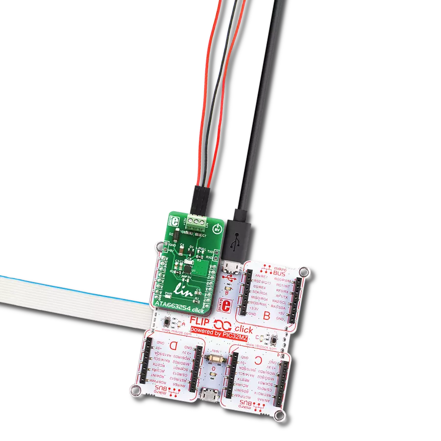 Upgrade industrial systems with LIN transceiver solution based on ATA663211 and PIC32MZ2048EFH100