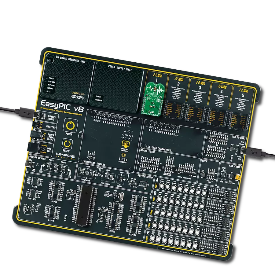 使用BH1790GLC和PIC18LF46K22轻松进行心脏检查