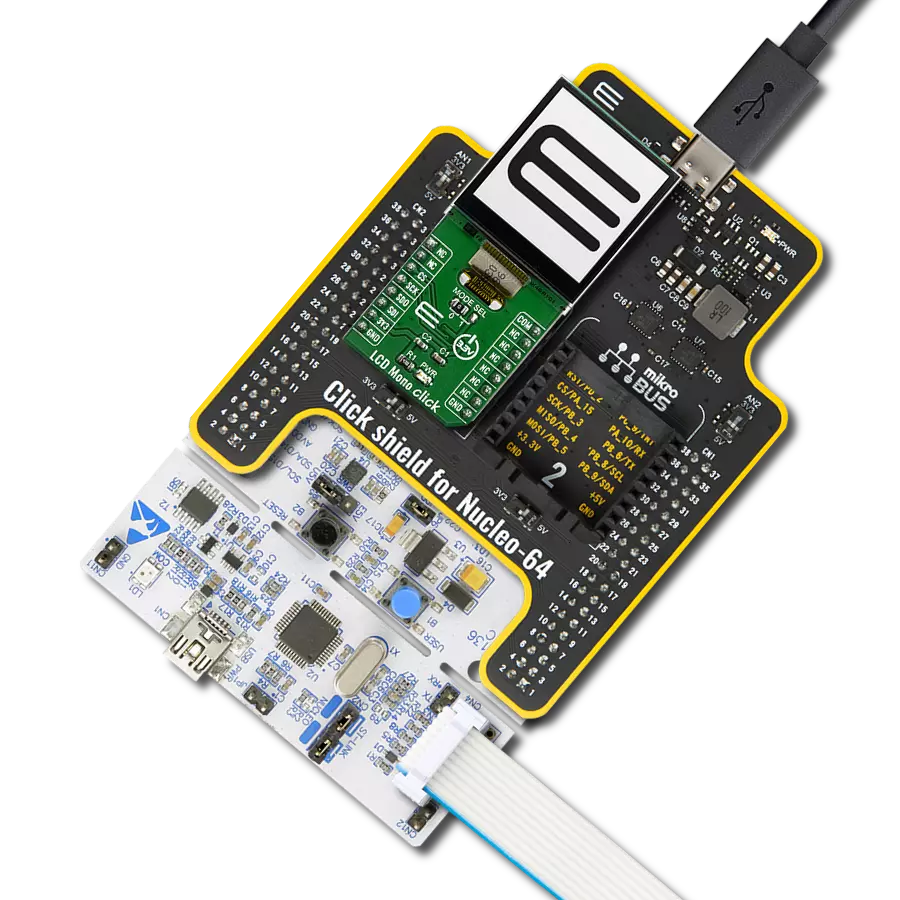 Present textual information, numbers, and basic graphics with LS013B7DH03 and STM32L073RZ